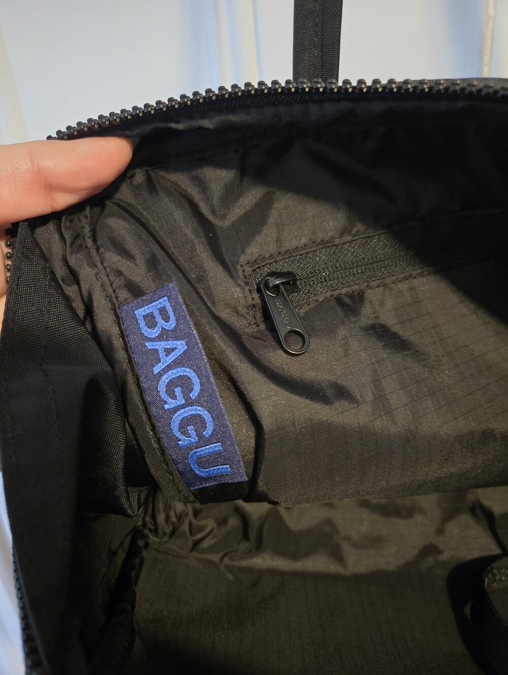 Baggu Black Bowler Bag - Picture 6 of 6